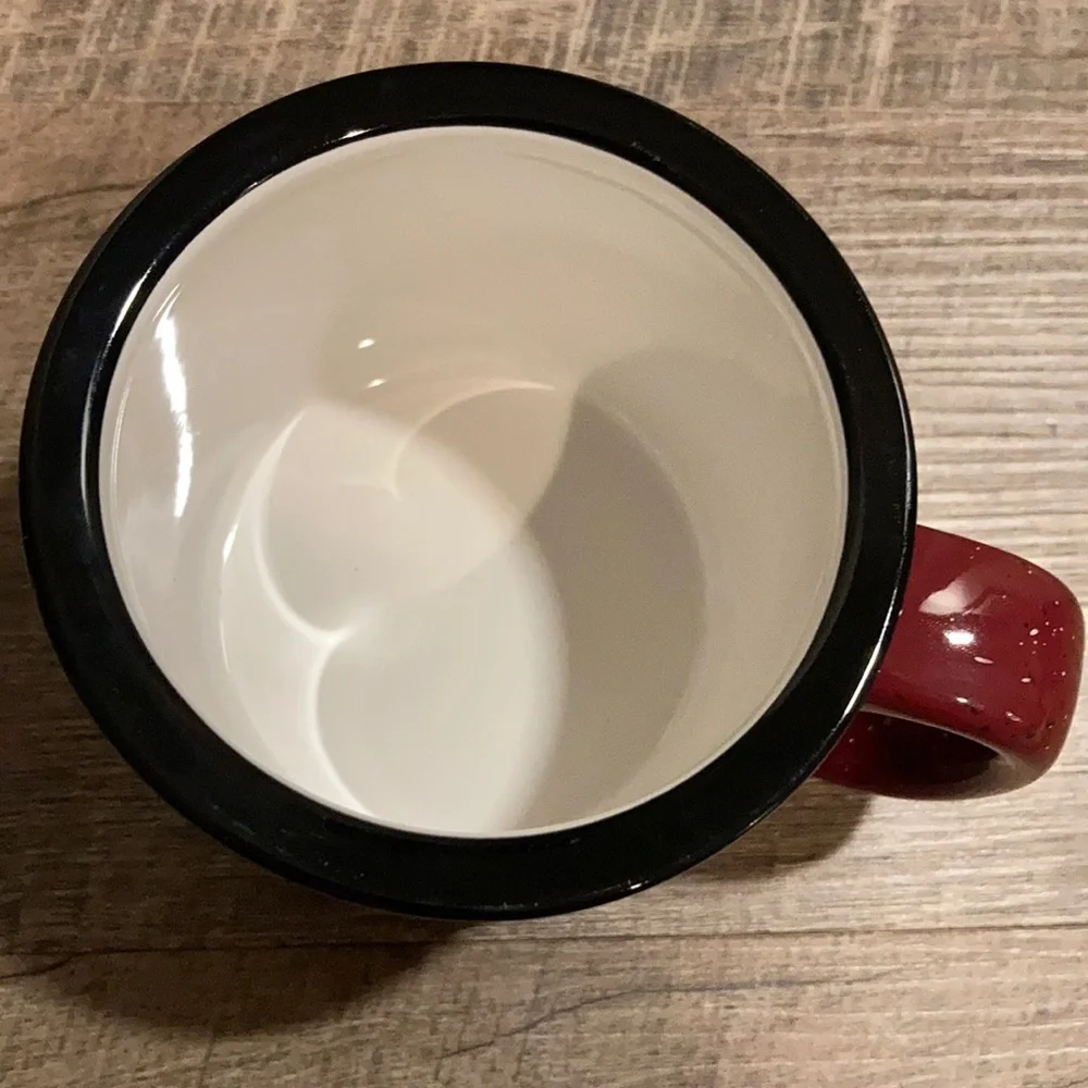 Mware Blessed Mama Red speckled coffee mug 10 oz - Picture 5 of 8